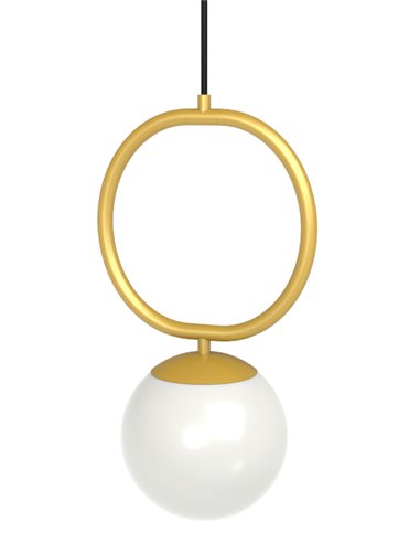 Lámpara colgante Sphere – Pujol – Lámpara tipo bola, Pantalla inclinable