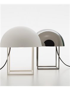 Lámpara de mesa Coco Small – Foc – Lámpara minimalista, Pantalla orientable