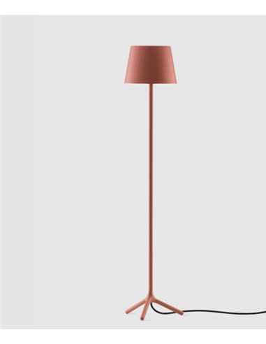 Lámpara de mesa Minima – Foc – Lámpara minimalista, trípode, 82 cm
