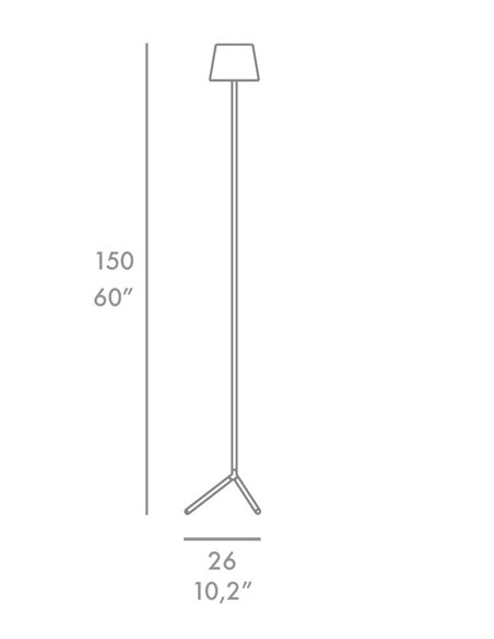 Lámpara de pie Minima – Foc – Lámpara elegante dorada/verde, Alto: 150 cm