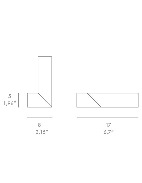 Aplique de pared Giro – Foc – Lámpara de lectura, Cabezal orientable, Metal cobre/negro/blanco
