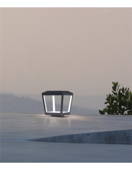 Baliza acabado antracita Bled – Dopo - Novolux Lighting
