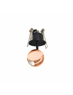 Foco de techo empotrable Bora  – Beneito & Faure – Lámpara LED 2700K/3000K, Disponible en varios acabados, Medidas: Ø 5 cm / 7 c