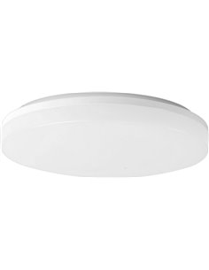 Plafón de techo Kora R – Beneito & Faure – Lámpara redonda LED, Temperatura de color regulable: 2.700K/3.200K/4.000K 2
