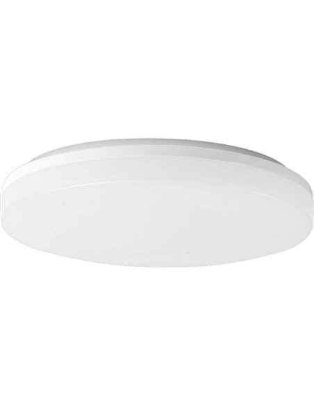Plafón de techo Kora R – Beneito & Faure – Lámpara redonda LED, Temperatura de color regulable: 2.700K/3.200K/4.000K