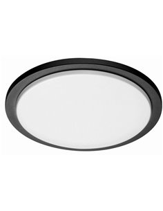 Plafón de techo de exterior Gadir – Beneito & Faure – Lámpara redonda de aluminio, LED 3000K/4000K, IP65, Medidas: 30 cm 2