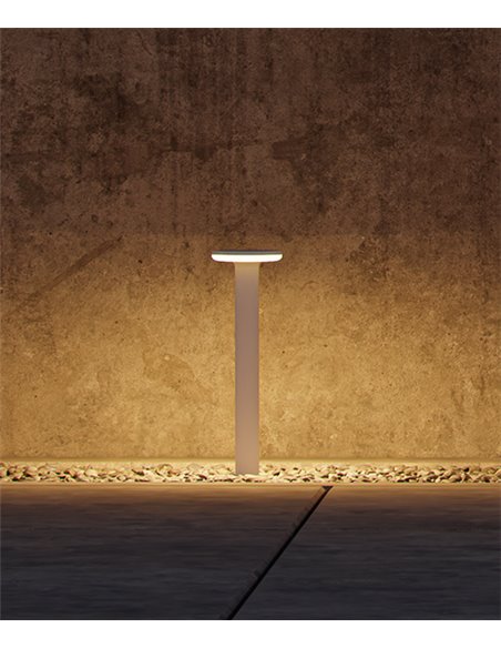 Baliza de exterior Mac – Beneito & Faure – Lámpara de exterior LED 3000K/4000K, Medidas: 30 cm/60 cm, IP65