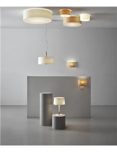 Aplique de pared Nordic – Massmi – Lámpara nórdica de madera, Acabado blanco 2