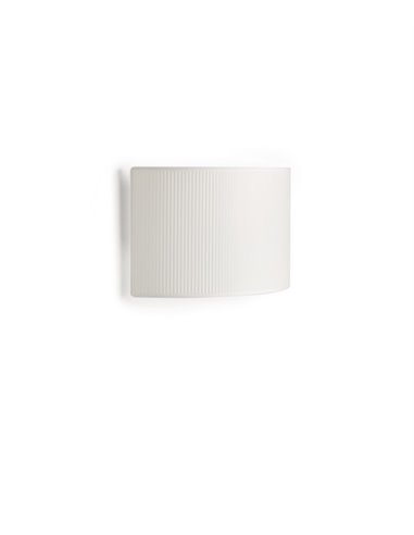 Lámpara de pared Simplicity – Massmi – Aplique de pared decorativo, Pantalla de algodón, 1xE27