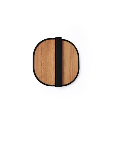 Aplique de pared Omma – LZF – Pantalla de madera natural, LED regulable