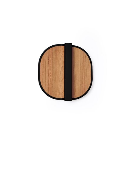 Aplique de pared Omma – LZF – Pantalla de madera natural, LED regulable