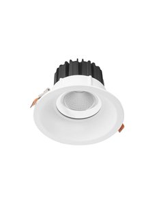 Lámpara downlight empotrable Dorit – FORLIGHT – Lámpara de techo blanca, 2 medidas, LED 3000K 2