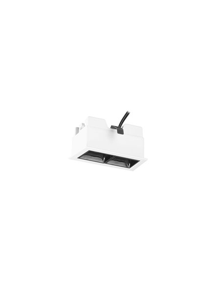 Lámpara de techo empotrable Jim – FORLIGHT – Downlight hasta 5 focos, LED 3000K PRO