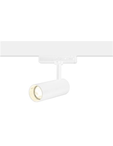 Lámpara de carril trifásico Arch – FORLIGHT – Foco de carril blanco, LED PRO 3000K 20,6W