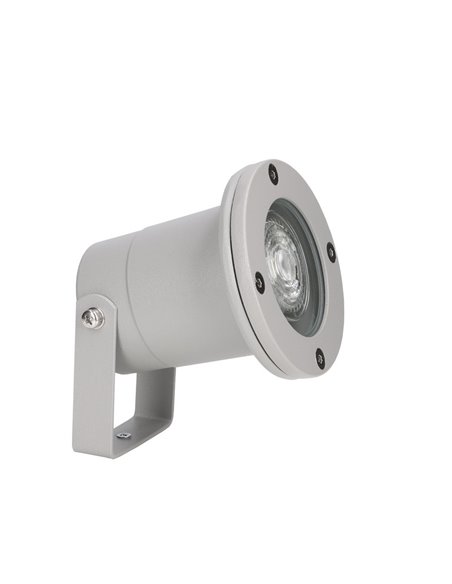 Proyector de suelo y estaca de exterior Post – FORLIGHT – Lámpara de aluminio, GU10 IP65