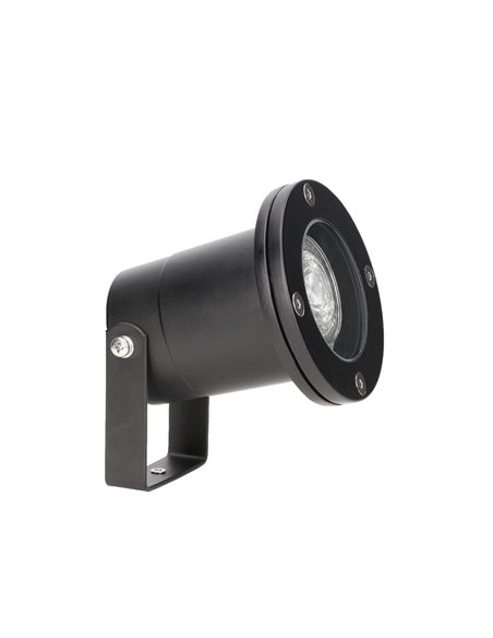 Proyector de suelo y estaca de exterior Post – FORLIGHT – Lámpara de aluminio, GU10 IP65