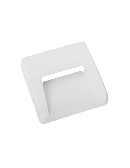 Aplique de pared de exterior Grove – FORLIGHT – Lámpara moderna con 3 tapas de colores incluidas, LED 4000K 300 lm, Medidas: 12 
