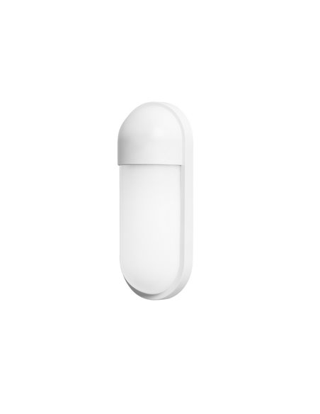 Aplique de pared Vit de exterior – FORLIGHT – Lámpara de pared con dos marcos elegibles, Altura: 24 cm