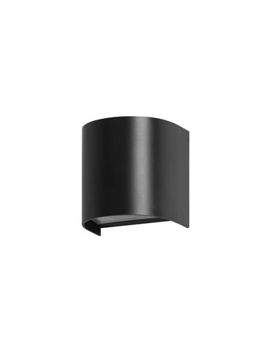 Aplique de pared de exterior Foix – FORLIGHT – Lámpara en 2 tamaños, GU10 IP65, Apto para ambientes salinos