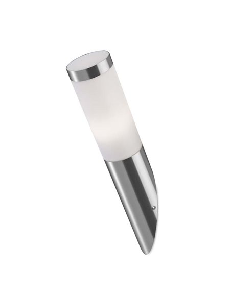 Aplique de pared de exterior Koral – FORLIGHT – Lámpara de acero inoxidable, E27 IP55 (Recomendado para exterior)