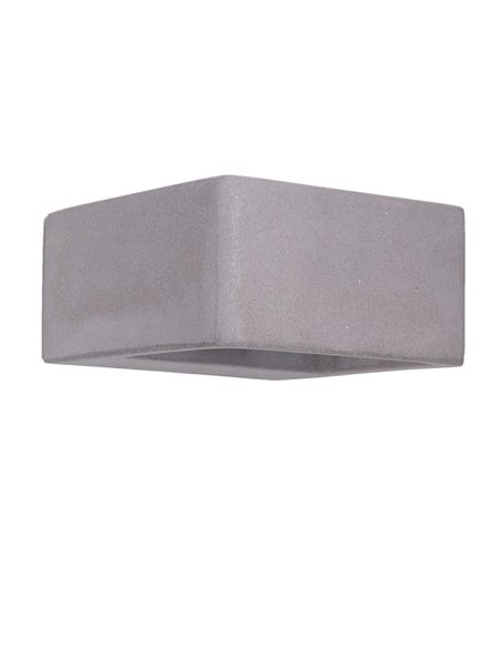 Aplique de pared de exterior Grow – FORLIGHT – Lámpara de cemento, G9 6W IP65