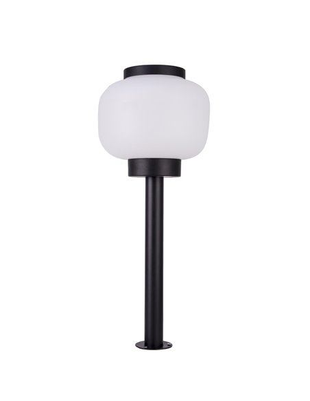 Baliza de exterior Lamtam – FORLIGHT – Lámpara moderna apta para ambientes salinos, E27 IP44, Altura: 60 cm