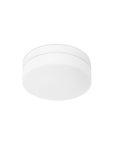 Plafón de techo Farrow – FORLIGHT – Lámpara de cristal, Diámetro: 28 cm
