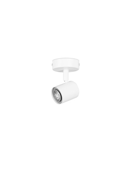 Foco de techo y pared Keeper – FORLIGHT – Lámpara proyector de acero, GU10