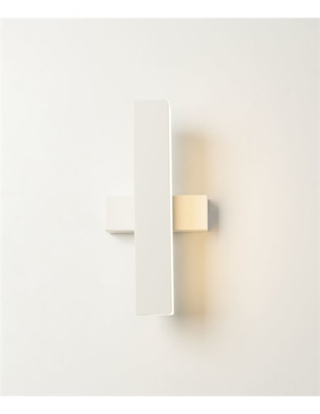 Aplique de pared Ander – FORLIGHT – Lámpara con pantalla orientable blanca, LED 3000K 720 lm