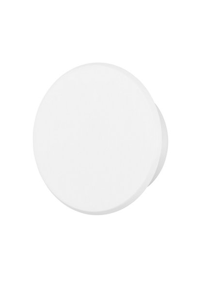 Aplique de pared Roc – FORLIGHT – Lámpara minimalista para pared, LED 3000K 770 lm, Diámetro: 21,5 cm