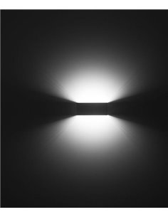 Aplique de pared Toppi – FORLIGHT – Lámpara de aluminio blanco, Disponible en dos medidas, LED 3000K 2
