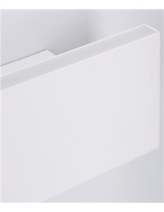 Aplique de pared Thin – FORLIGHT – Lámpara minimalista en 2 colores, LED 3000K 860 lm, Medida: 22,5 cm