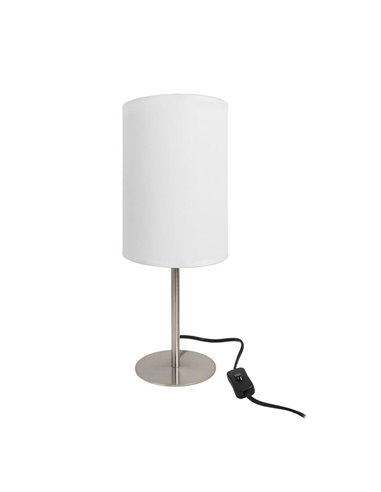Lámpara de mesa Romi – FORLIGHT – Sobremesa con pantalla textil, E27