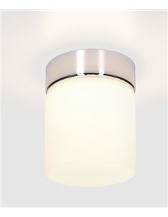 Plafón de techo Petit – FORLIGHT – Lámpara de cristal cromada, LED 3000K 650 lm