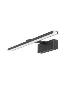 Aplique de pared Nora – FORLIGHT – Lámpara para espejo de baño negra, Disponible en 2 tamaños, LED 4000K 2