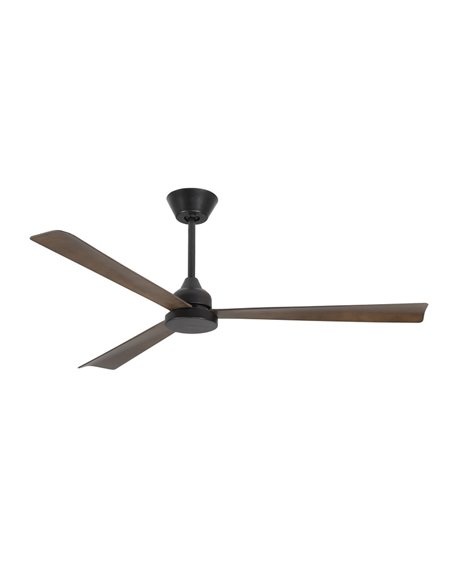Ventilador de techo Shadow sin luz – FORLIGHT – Ventilador DC con 3 palas ABS, 5 velocidades