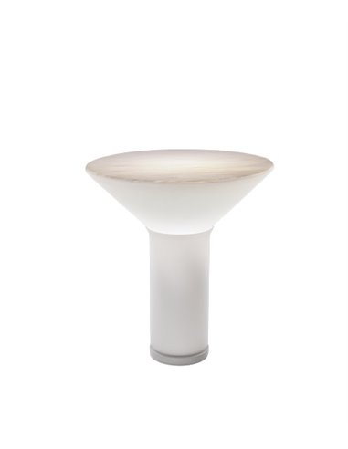 Lámpara de mesa Era – a-emotional light – Lámpara de vidrio artesanal, Altura: 37 cm