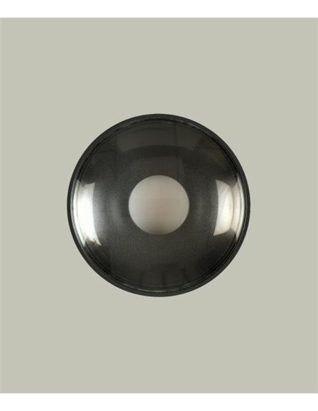 Plafón de techo de exterior Ania – ACB – Lámpara de exterior antracita, LED 3000K