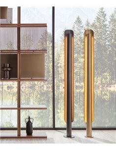Lámpara de pie Stockholm – Punt Mobles – Pantalla de aluminio en 3 colores, LED regulable 2700K, Altura: 175 cm