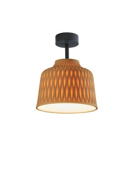 Plafón de techo Soft – Bover – Lámpara de exterior de silicona, Disponible en 3 acabados, Diámetro: 30 cm