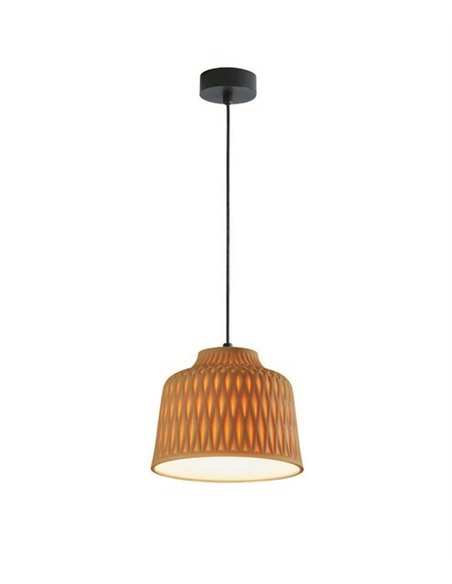 Lámpara colgante Soft – Bover – Lámpara de exterior de silicona, Disponible en 3 acabados, Diámetro: 30 cm