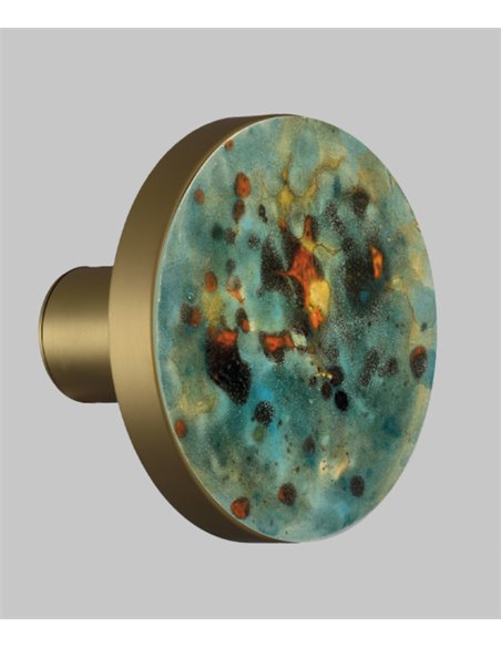 Aplique de pared Chamaleon – ACB – Lámpara de cerámica completamente artesanal, LED 3000K