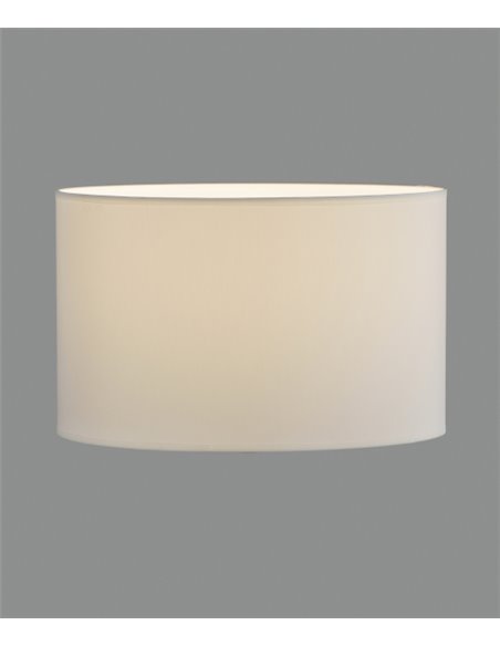 Lámpara de mesa Almería – ACB – Lámpara elegante de cerámica negra, Pantalla incluida