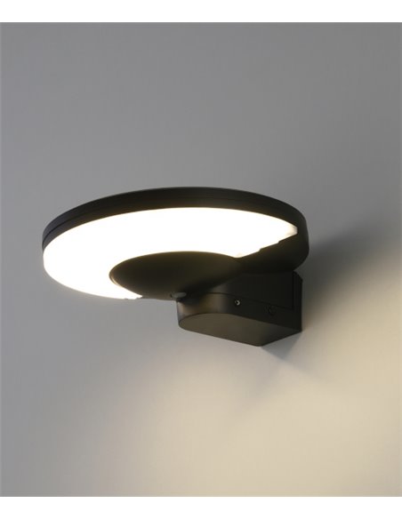 Aplique de pared Gloss – ACB – Lámpara solar de exterior, LED 3000K