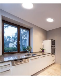 Plafón de techo Carme Rimless - Indeluz - Novolux Lighting - Lámpara de techo 28/38 cm 