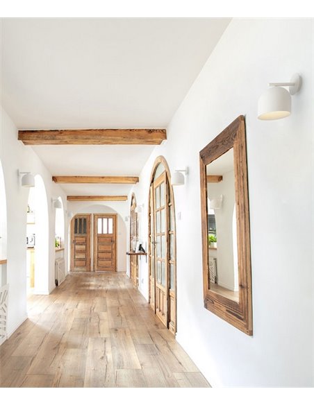 Aplique de pared Rio – Robin – Lámpara de hierro en 3 colores