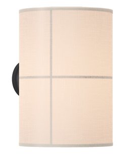 Aplique de pared Rania – Robin – Pantalla crema blanca en 2 tamaños