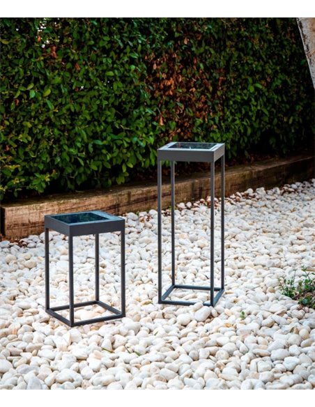 Lámpara baliza portátil Kasp – Faro – Lámpara solar, Regulable 2700-3000K, 30-50 cm