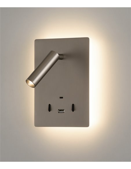 Aplique de Pared Manat - ACB - Aplique para Lectura LED
