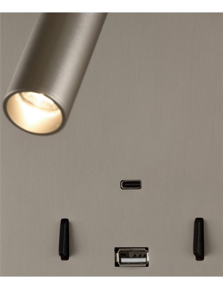 Aplique de Pared Manat - ACB - Aplique para Lectura LED